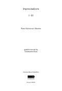 Cover page: Improvisations I - III