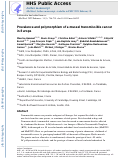 Cover page: Prevalence and polymorphism of a mussel transmissible cancer in Europe