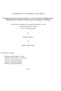 Cover page: Transparency, Sanctioning Capacity, and Corruption Displacement : : Multi-Method Evidence from Local Government in Malawi