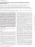 Cover page: Impaired Language Pathways in Tuberous Sclerosis Complex Patients with Autism Spectrum Disorders