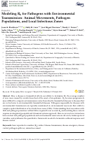 Cover page: Modeling R₀ for Pathogens with Environmental Transmission: Animal Movements, Pathogen Populations, and Local Infectious Zones.