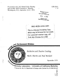 Cover page: RADIATIVE AND PASSIVE COOLING