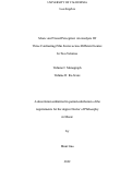 Cover page: Music and Visual Perception: An Analysis Of Three Contrasting Film Scores across Different Genres In Two Volumes