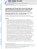 Cover page: Synaptophysin-Ki67 double stain: a novel technique that improves interobserver agreement in the grading of well-differentiated gastrointestinal neuroendocrine tumors