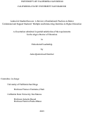 Cover page: Latino/a/x Student Success: A Review of Institutional Practices to Better Understand and Support Students’ Multiple and Intersecting Identities in Higher Education