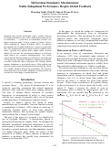 Cover page: Melioration Dominates Maximization: Stable Suboptimal Performance Despite Global Feedback