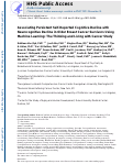 Cover page: Associating persistent self-reported cognitive decline with neurocognitive decline in older breast cancer survivors using machine learning: The Thinking and Living with Cancer study.