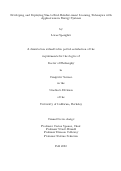 Cover page: Developing and Deploying Sim-to-Real Reinforcement Learning Techniques with Applications in Energy Systems