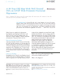 Cover page: A 38-Year-Old Man With Well Treated OSA on CPAP With Persistent Nocturnal Hypoxemia