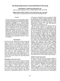 Cover page: The Relationship between Lexical and Syntactic Processing