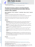 Cover page: The impact of aversive context on early threat detection in trauma exposed individuals and associations with post-traumatic stress symptoms