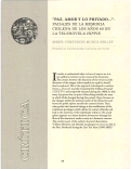 Cover page: "Paz, amor y lo privado...": paisajes de la memoria chilena de los años 60 en la telenovela hippie.