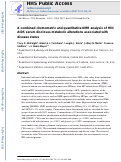 Cover page: A combined chemometric and quantitative NMR analysis of HIV/AIDS serum discloses metabolic alterations associated with disease status