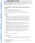 Cover page: Remineralization of demineralized dentin using a dual analog system