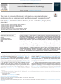 Cover page: The roots of ecological dominance orientation: Assessing individual preferences for an anthropocentric and hierarchically organized world