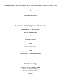 Cover page: Characterization of Arm Autotomy in the Octopus, Abdopus aculeatus (d'Orbigny, 1834)