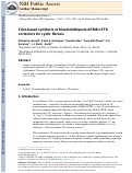 Cover page: Click-based synthesis of triazolobithiazole ΔF508-CFTR correctors for cystic fibrosis