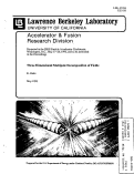 Cover page: Three-Dimensional Multipole Decomposition of Fields