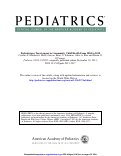 Cover page: Pediatricians' involvement in community child health from 2004 to 2010