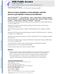 Cover page: Homeocurvature adaptation of phospholipids to pressure in deep-sea invertebrates.