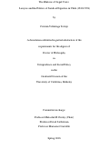 Cover page: The Rhetoric of Legal Crisis. Lawyers and the Politics of Juridical Expertise in Chile (1830-1990)