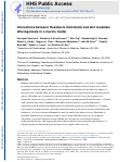 Cover page: Interactions between Roseburia intestinalis and diet modulate atherogenesis in a murine model.