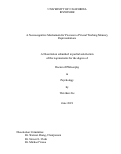 Cover page: A Neurocognitive Mechanism for Precision of Visual Working Memory Representations