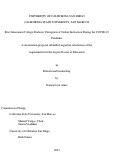 Cover page: First Generation College Students’ Perception of Online Instruction During the COVID-19 Pandemic