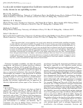 Cover page: Local‐scale nutrient regeneration facilitates seaweed growth on wave‐exposed rocky shores in an upwelling system