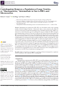 Cover page: Centrifugation Removes a Population of Large Vesicles, or “Macroparticles,” Intermediate in Size to RBCs and Microvesicles