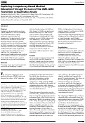 Cover page: Exploring Competency-Based Medical Education Through the Lens of the UME-GME Transition: A Qualitative Study.