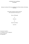 Cover page: Exploring Vocabulary Self-Concept of Middle School History Students with Reading Difficulties