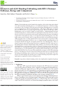 Cover page: Ritonavir and xk263 Binding-Unbinding with HIV-1 Protease: Pathways, Energy and Comparison