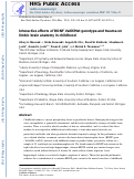 Cover page: Interactive effects of BDNF Val66Met genotype and trauma on limbic brain anatomy in childhood