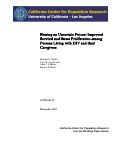 Cover page: Sharing an Uncertain Future: Improved Survival and Stress Proliferation among Persons Living with HIV and their Caregivers