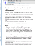 Cover page: Source Characterization and Exposure Modeling of Gas-Phase Polycyclic Aromatic Hydrocarbon (PAH) Concentrations in Southern California.