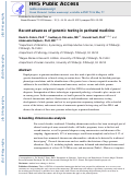 Cover page: Recent advances of genomic testing in perinatal medicine