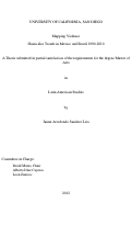 Cover page: Mapping violence : homicides trends in Mexico and Brazil 1990-2010