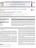 Cover page of Phasor-Based Assessment for Harmonic Sources in Distribution Networks