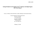 Cover page: Savings estimates for the ENERGY STAR (registered trademark) voluntary 
labeling program: 2001 status report