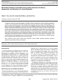 Cover page: Racial discrimination and health among Asian Americans: evidence, assessment, and directions for future research.