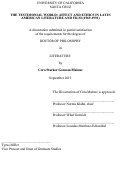 Cover page: The Testimonial World: Affect and Ethics in Latin American Literature and Film (1969-1991)