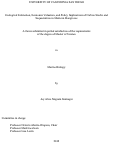 Cover page: Ecological Estimation, Economic Valuation, and Policy Implications of Carbon Stocks and Sequestration in Mexican Mangroves