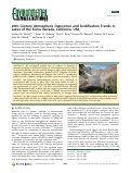 Cover page: 20th Century Atmospheric Deposition and Acidification Trends in Lakes of the Sierra Nevada, California, USA