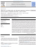 Cover page: Aggression in working mules and subsequent aggressive treatment by their handlers in Egyptian brick kilns—Cause or effect?