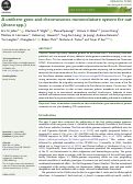 Cover page: A uniform gene and chromosome nomenclature system for oat (Avena spp.)