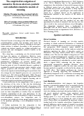 Cover page: The empirical investigation of semantics: Between abstract-symbolic and embodied-simulative models of meaning