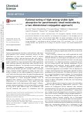 Cover page: Rational tuning of high-energy visible light absorption for panchromatic small molecules by a two-dimensional conjugation approach