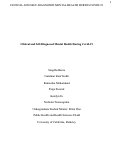 Cover page: Clinical and Self-Diagnosed Mental Health During Covid-19