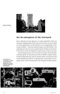 Cover page: The Re-emergence of the Courtyard     [Housing on Toronto's Main Streets]